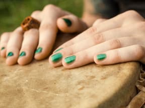 Dirty Martini Nails