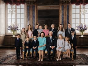 Gruppenbild schwedische Royals