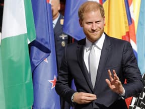 Prinz Harry in Düsseldorf, im Rahmen der "Invictus Games"