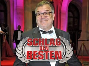 Elton mit "Schlag den Besten"-Logo