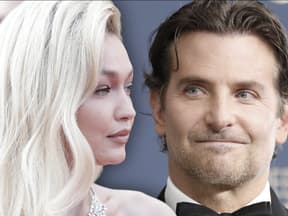 Gigi Hadid und Bradley Cooper schauen ernst