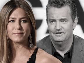 Fotomontage: Jennifer Aniston traurig und Matthew Perry