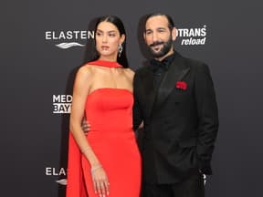 Rebecca Mir und Massimo Sinató beim Bambi 2023