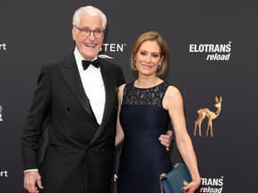 Sky du Mont und Julia Schütze beim Bambi 2023