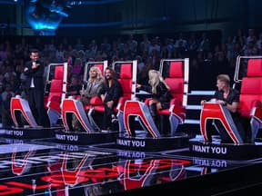 Die "The Voice of Germany"-Coaches unterhalten sich angeregt