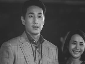 Lee Sun-kyun in "Parasite", ausgegraut