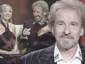 Shirin David und Thomas Gottschalk bei "Wetten, dass..?"