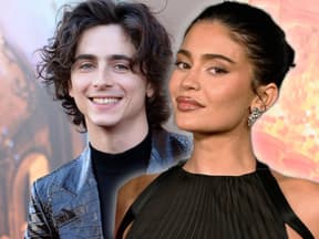 Timothée Chalamet und Kylie Jenner sehen glücklich aus