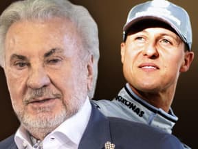 Bildmontage von Willi Weber und Michael Schumacher