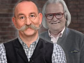 Horst Lichter und Albert Maier ausgegraut