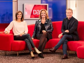 Das Moderatoren-Team von "DAS!" im NDR mit Inka Schneider, Bettina Tietjen, Hinnerk Baumgarten