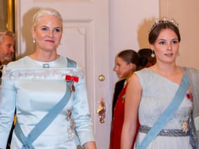 Prinzessin Mette-Marit und ihre Tochter Prinzessin Ingrid Alexandra. 