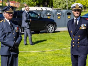 König Carl Gustaf und Prinz Carl Philip. 