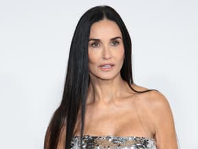 Demi Moore erschrocken