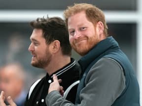 Michael Bublé und Prinz Harry in Kanada.