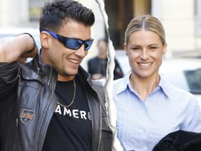 Alessandro Carollo und Michelle Hunziker mit Trennungsriss