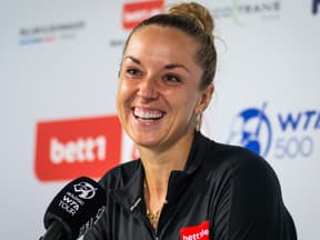 Sabine Lisicki lacht