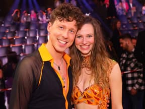 Valentin Lusin und Ann-Kathrin Bendixen bei "Let's Dance"