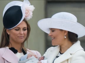 Prinzessin Madeleine und Prinzessin Victoria von Schweden. 