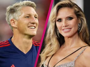 Collage Bastian Schweinsteiger und Heidi Klum