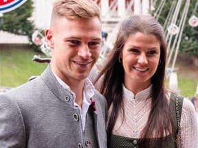 EM-Star Joshua Kimmich und Ehefrau Lina Kimmich im Jahr 2022