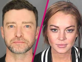 Justin Timberlake und Lindsay Lohan Mugshot