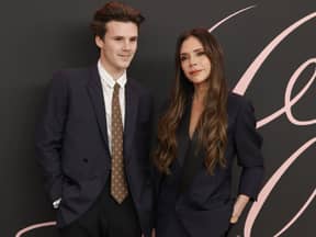 Cruz Beckham und Victoria Beckham