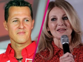 Michael Schumacher und Frauke Ludowig Collage