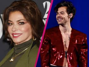 Shania Twain und Harry Styles glücklich