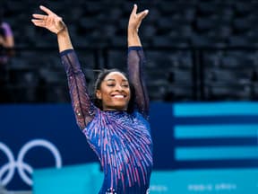 Simone Biles bei Olympia 2024