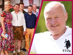 "Bauer sucht Frau" 2024: Scheunenfest-Gruppenfoto und Landwirt Heiner