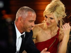 Michelle Hunziker und Eros Ramazzotti 2010 bei "Wetten, dass ...?"