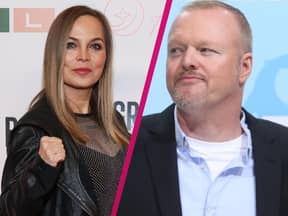 Regina Halmich und Stefan Raab Collage