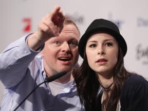 Stefan Raab und Lena Meyer-Landrut beim ESC