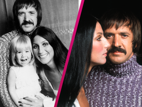 Cher, Sonny Bono und Tochter Chastity 1970/1972