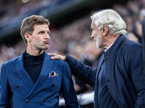 14. Oktober 2024: DFB-Abschied von Thomas Müller (mit Rudi Völler)