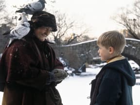 Brenda Fricker & Macaulay Culkin in "Kevin allein in New York"