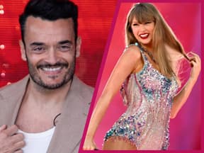 Giovanni Zarrella strahlt, Taylor Swift auf der Bühne