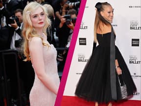 Elle Fanning und Sarah Jessica Parker Haarschleifen