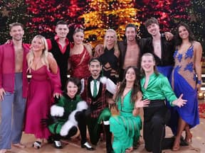 Tanzpaare der Weihnachtsshow von "Let's Dance" 2024