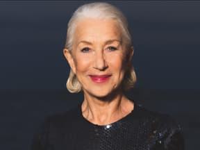 Helen Mirren strahlt