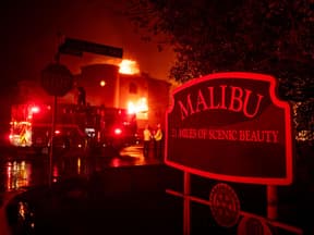 Die Brände in und um Los Angeles haben auch Malibu getroffen