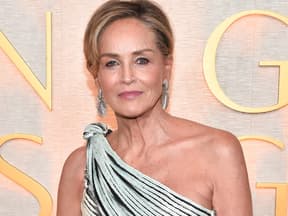 Sharon stone bei den golden globes 2025