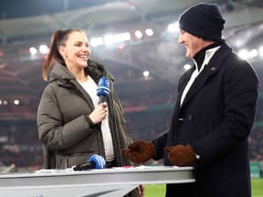 Esther Sedlaczek und Bastian Schweinsteiger