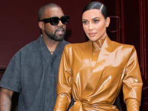 Kim Kardashian mit Kanye West