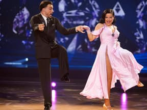 leyla-lahouar-sergiu-maruster bei Lets dance