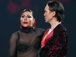 Simone Thomalla und Evgeny bei Let's Dance