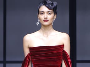 Beauty-Serum in Cannes Model bei amfAR Gala