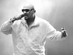 Rapper Xatar schwarz-weiß