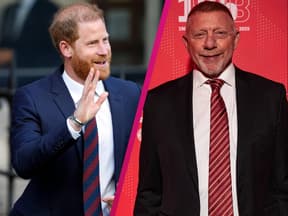 Prinz Harry und Boris Becker